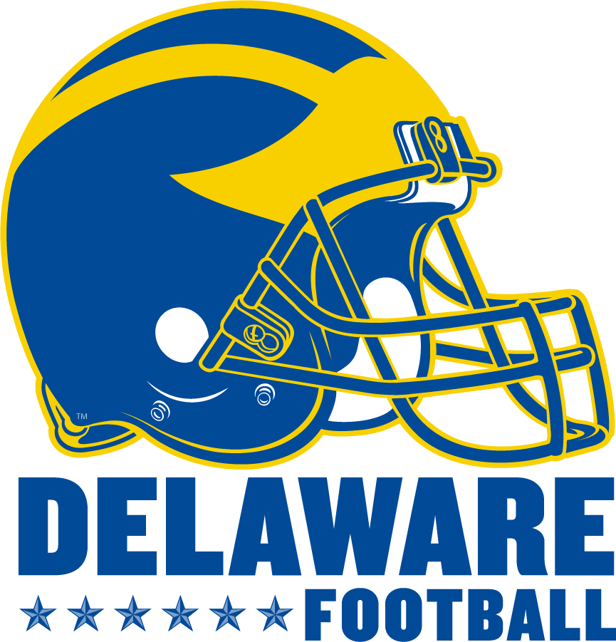 Delaware Blue Hens 2014-2016 Helmet Logo iron on transfers for T-shirts